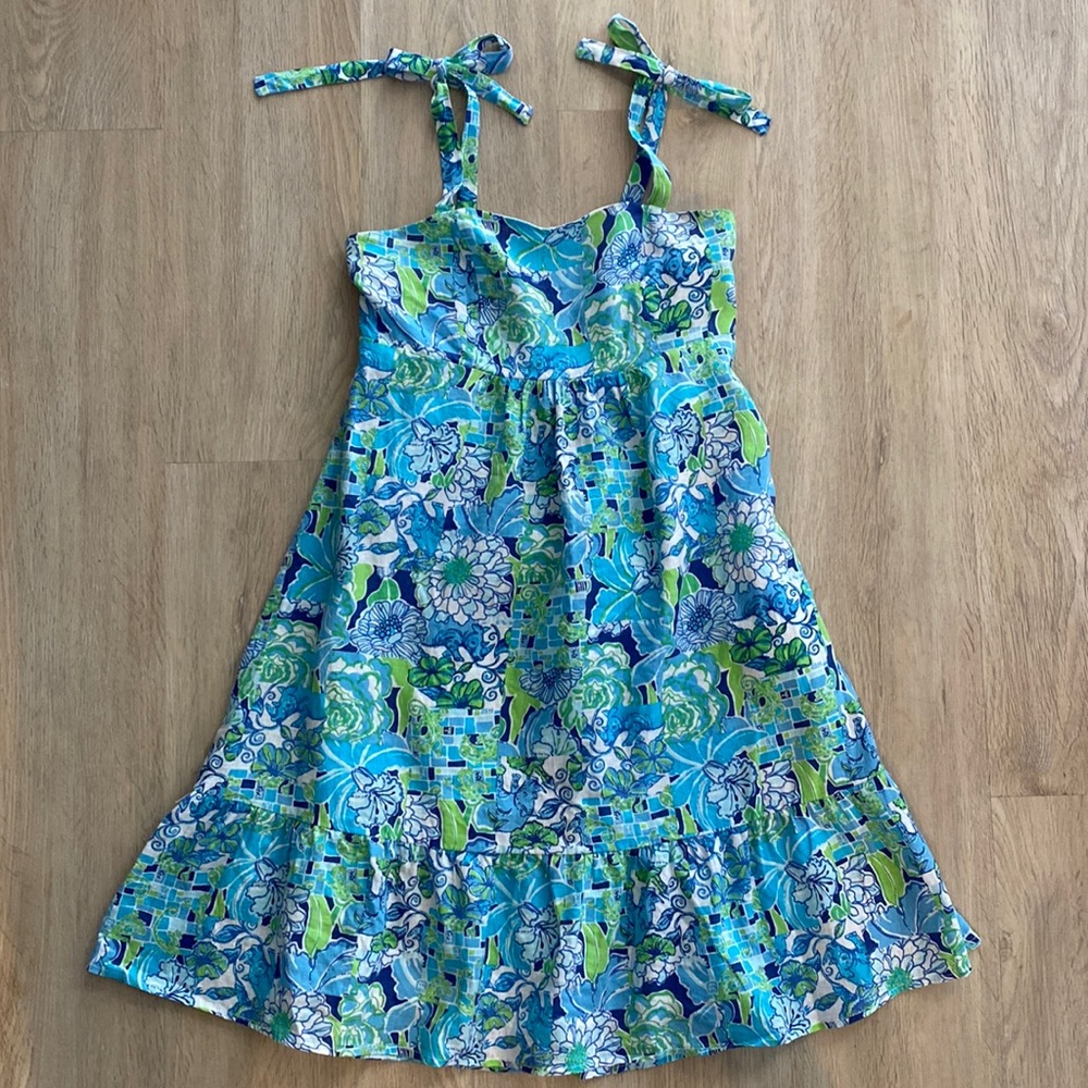Linen Lilly Pulitzer Dress
